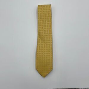Yellow 100% silk Haines & bonnet of London necktie